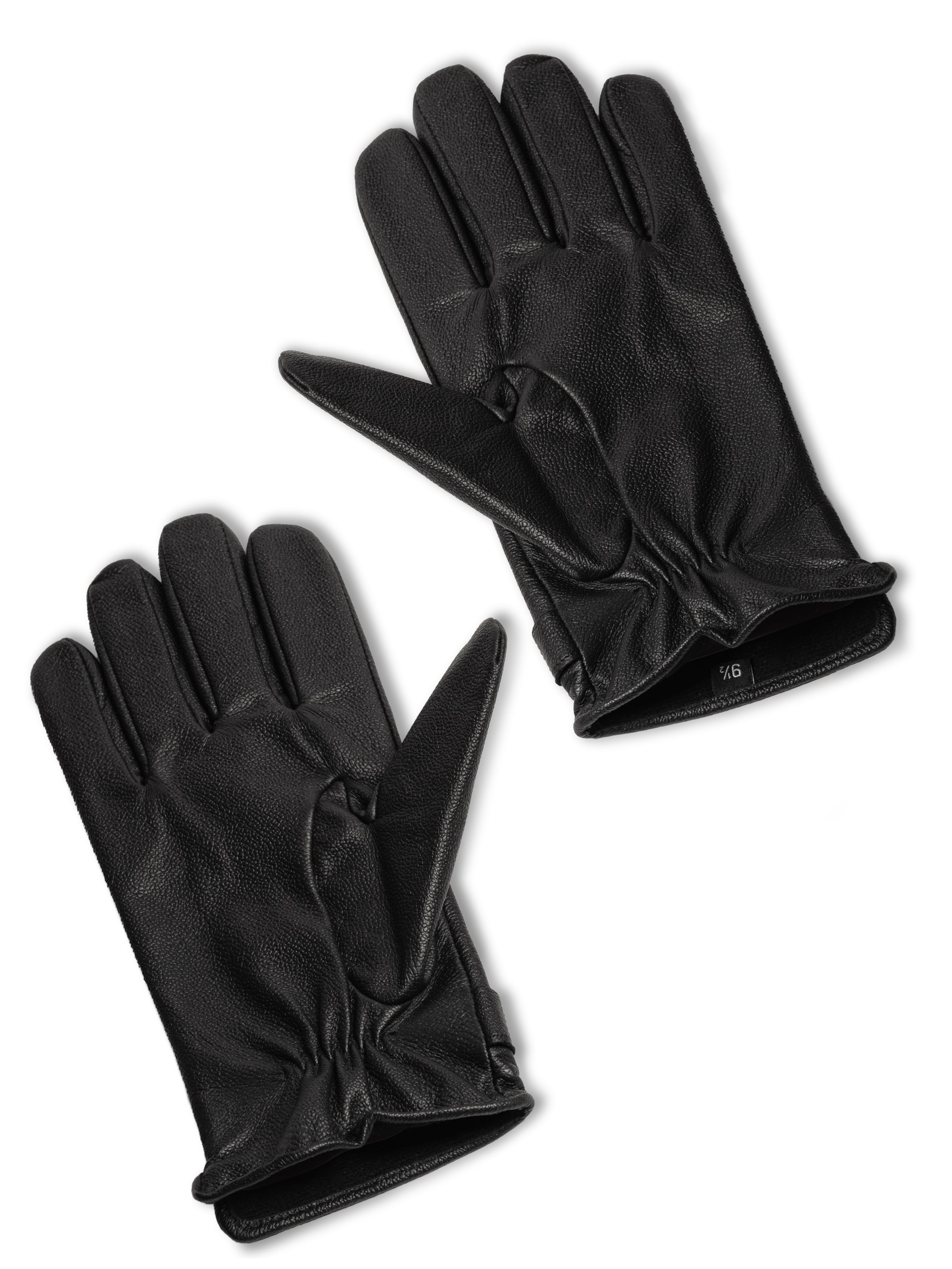 Bikers Leather Gloves - Touch Button thumbnail 8