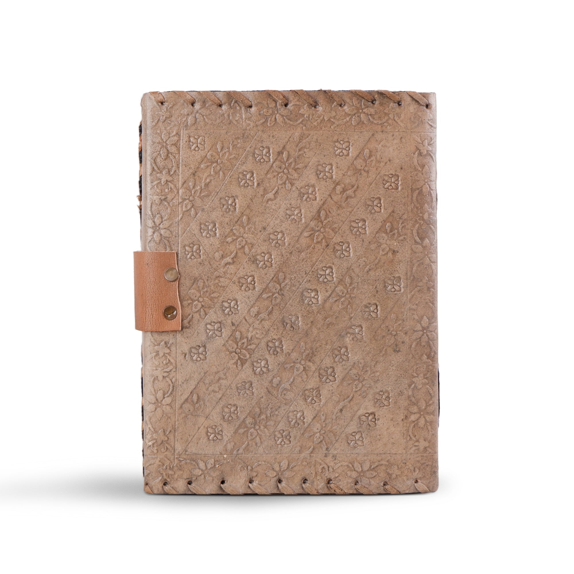 Handcrafted Vintage 4 Stone Leather Diary thumbnail 6