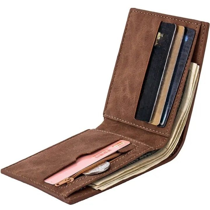 Mens wallet Vintage Leather thumbnail 2
