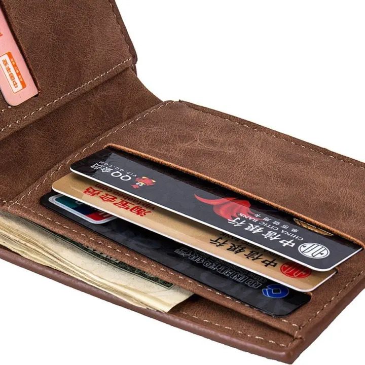 Mens wallet Vintage Leather thumbnail 3