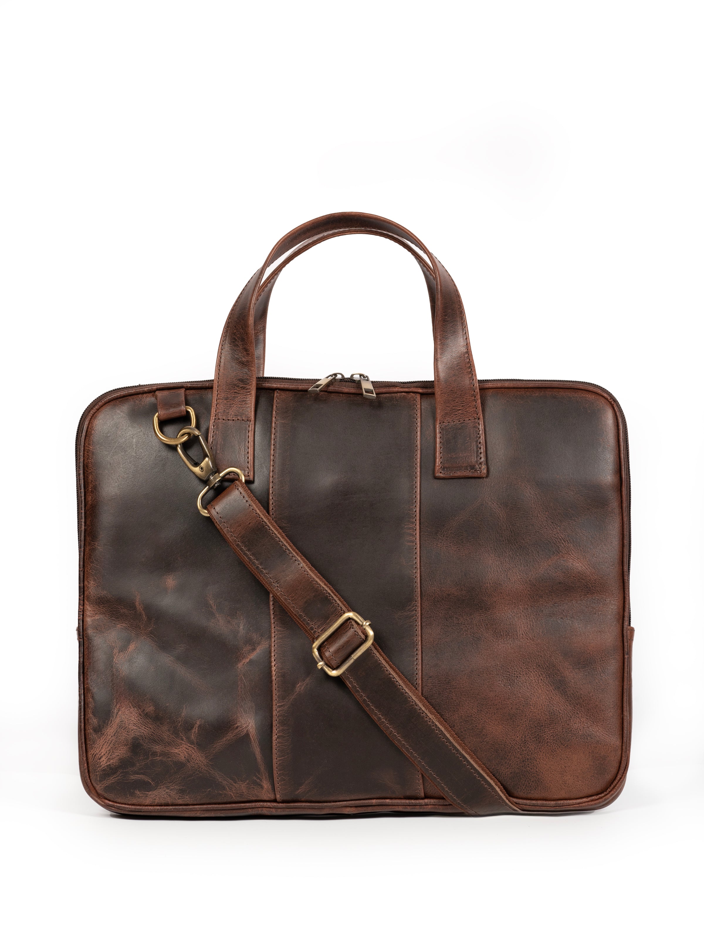 Harbor Laptop Briefcase, Brown thumbnail 9