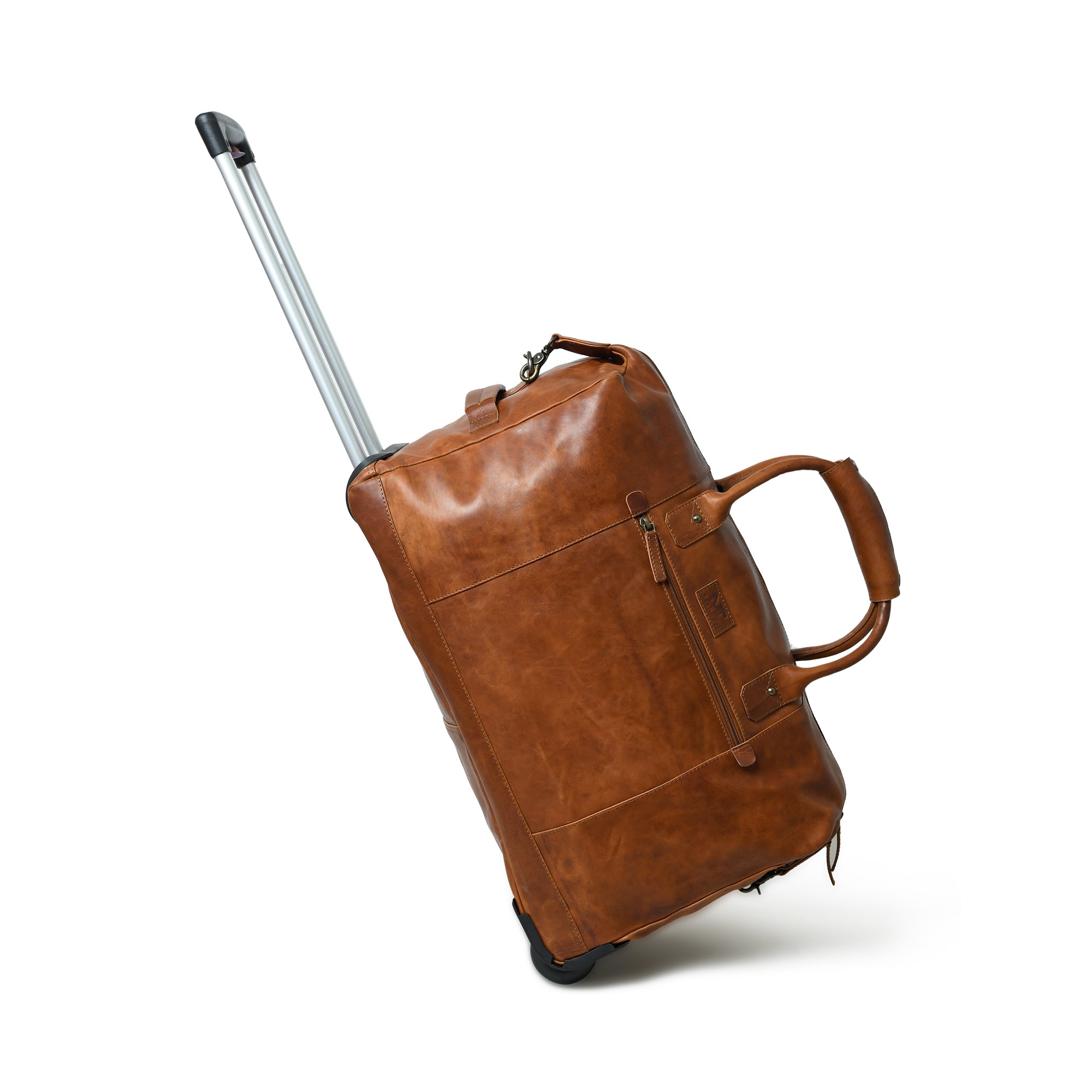 Harbor Leather Trolly Carry-On thumbnail 2