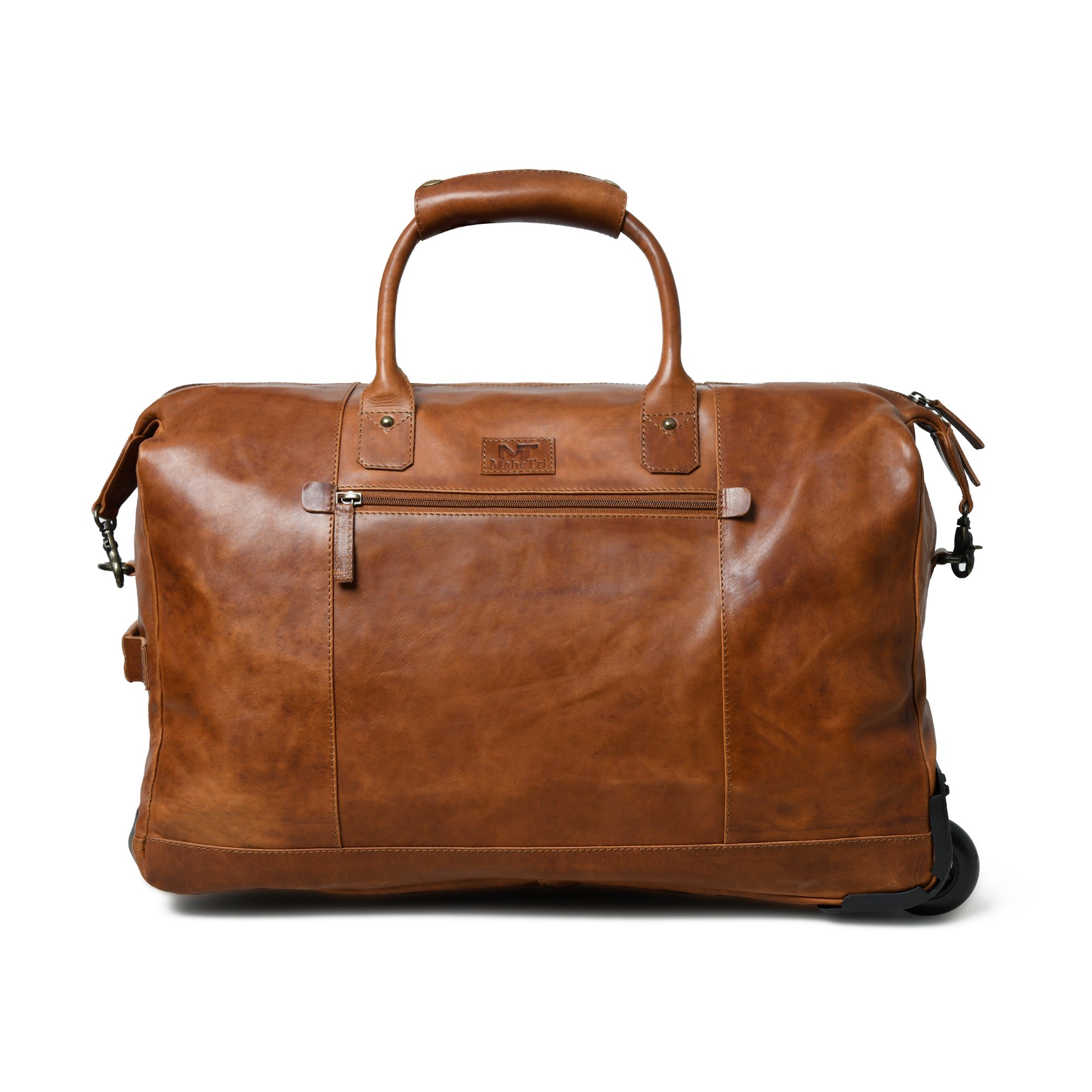 Harbor Leather Trolly Carry-On thumbnail 8