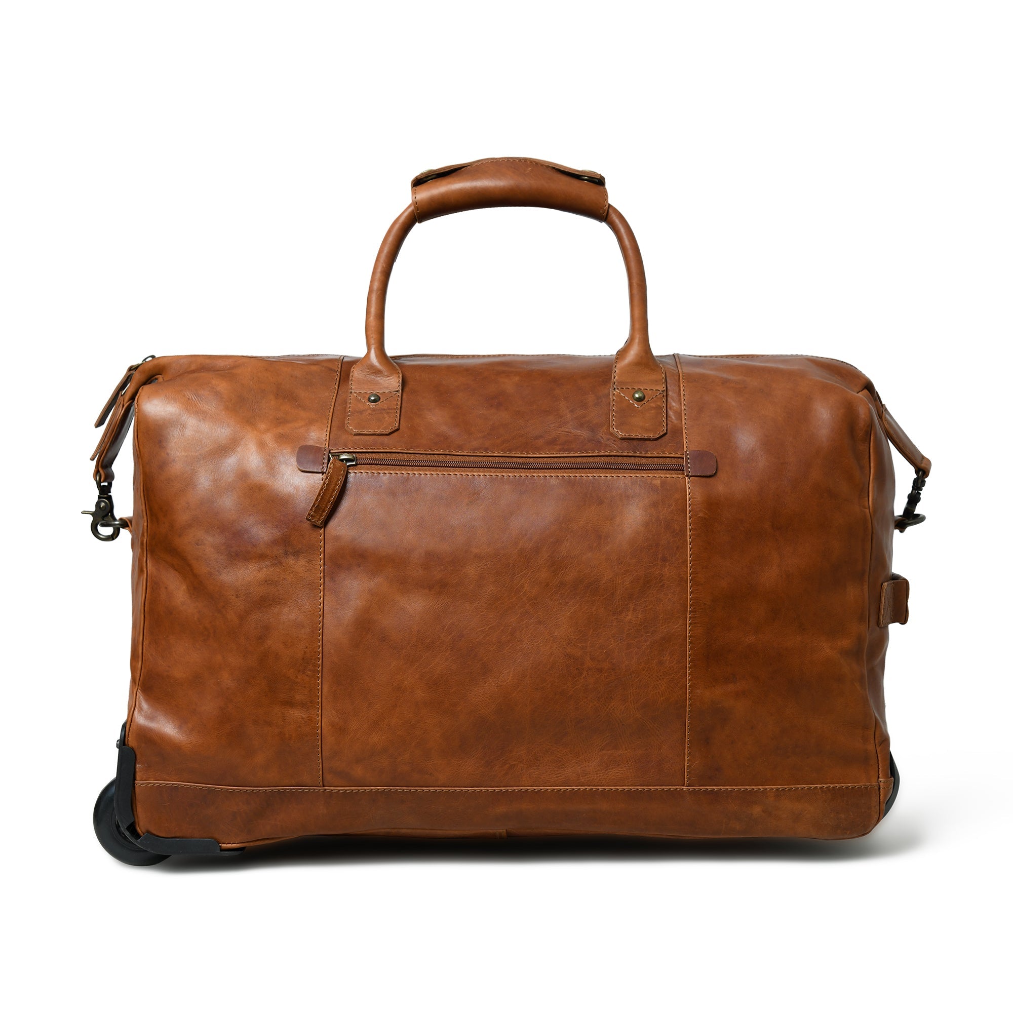Harbor Leather Trolly Carry-On thumbnail 9