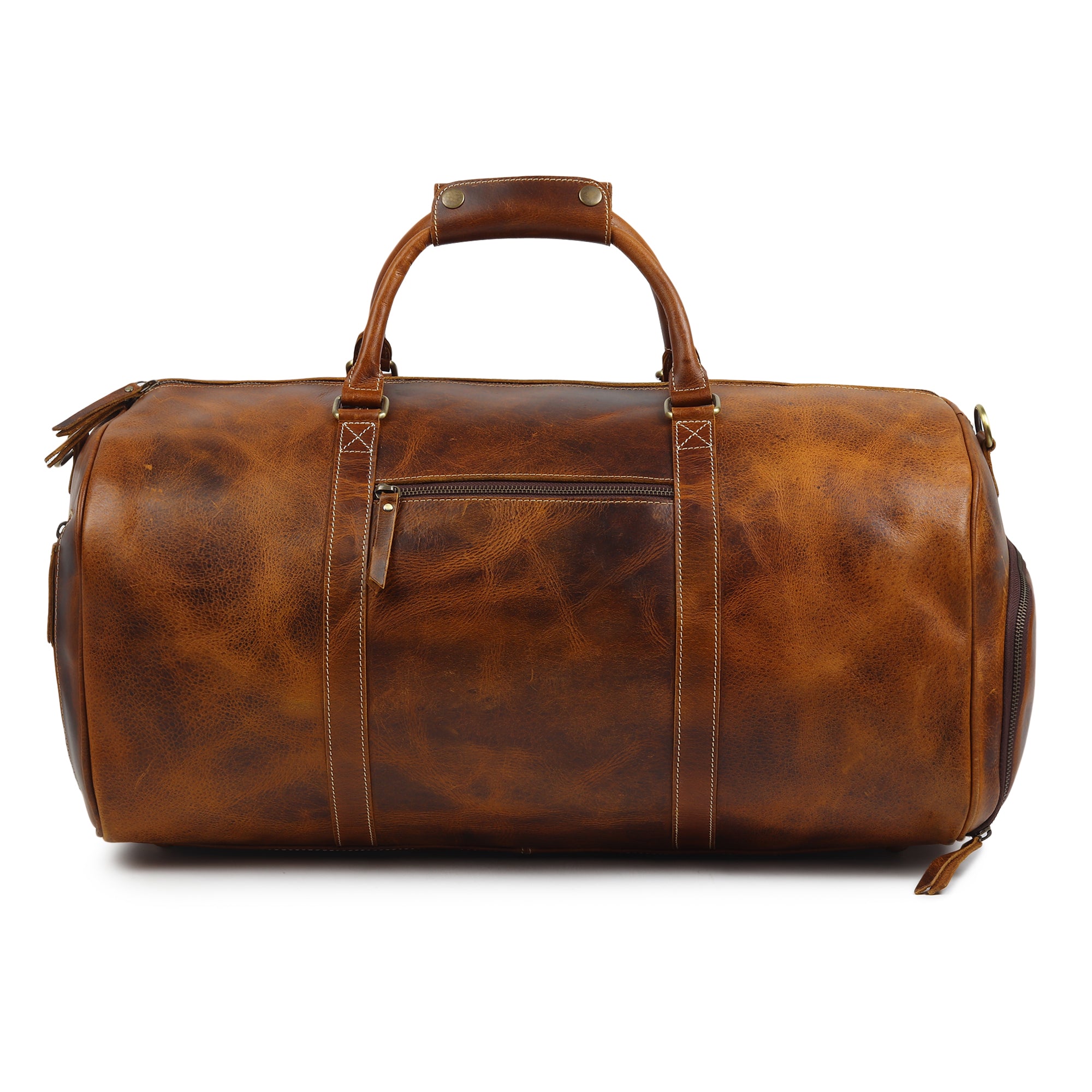 Heritage Buffalo Leather Duffel Bag thumbnail 10