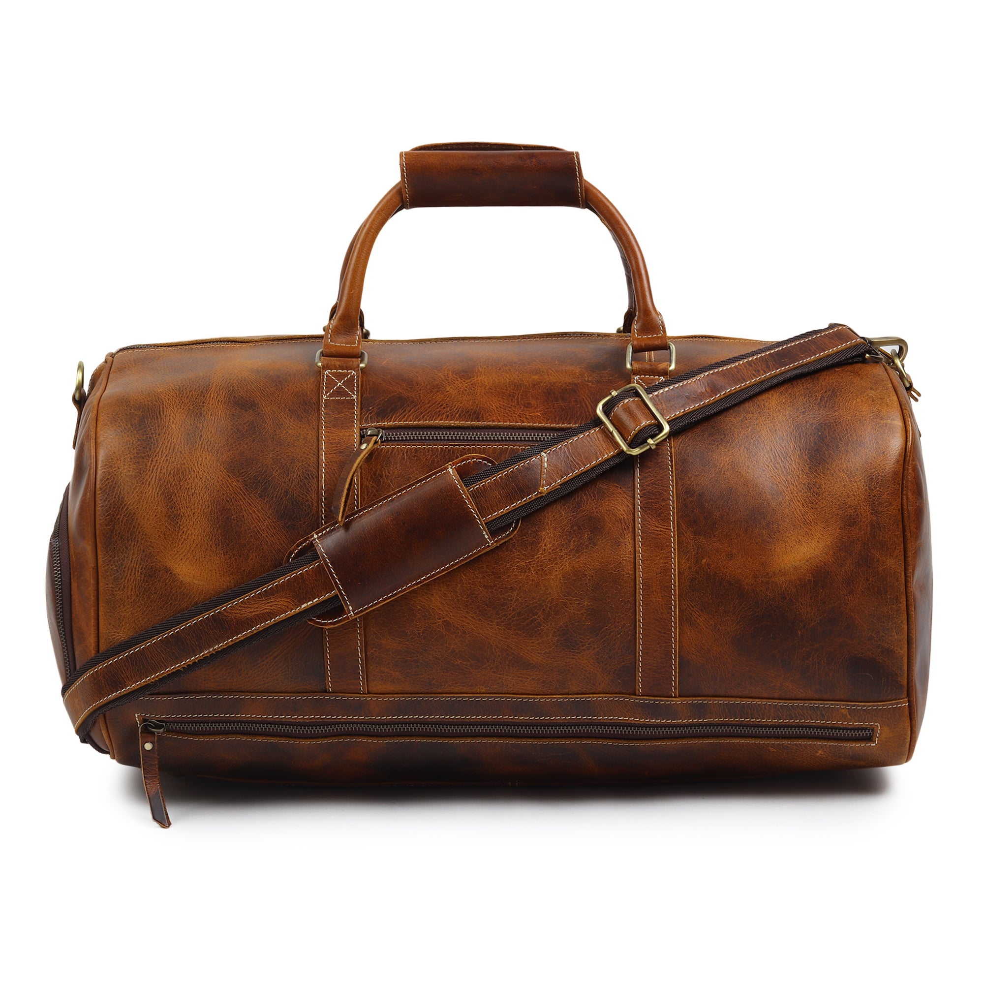Heritage Buffalo Leather Duffel Bag thumbnail 14