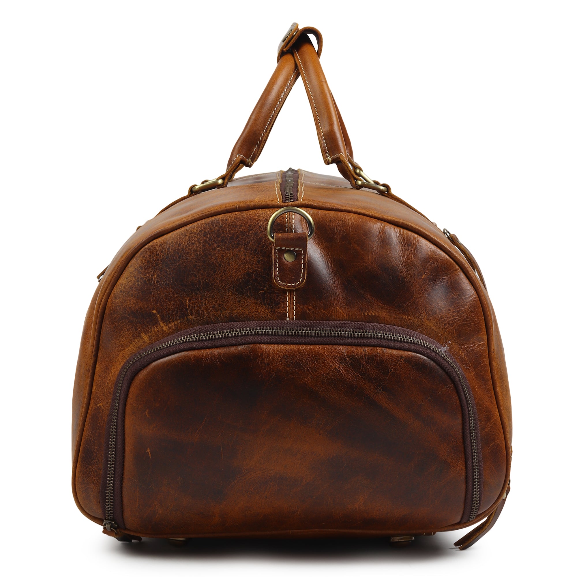 Heritage Buffalo Leather Duffel Bag thumbnail 22