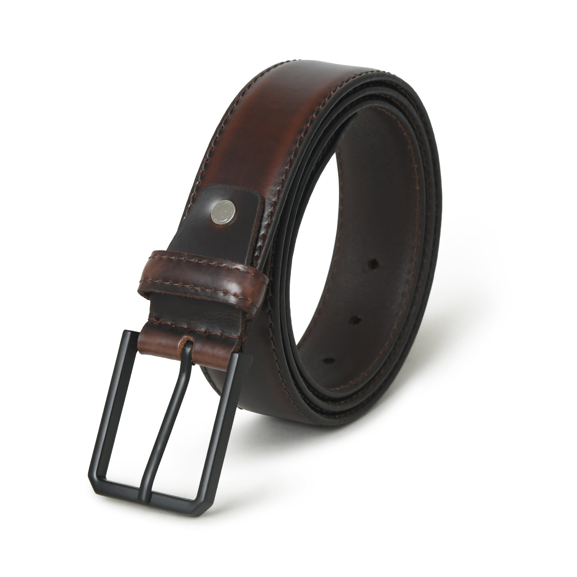 Hickory Brown Leather Belt thumbnail 19