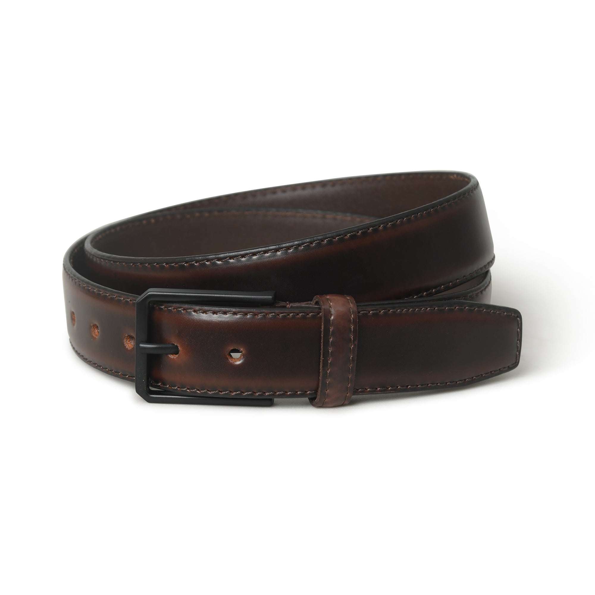 Hickory Brown Leather Belt thumbnail 2
