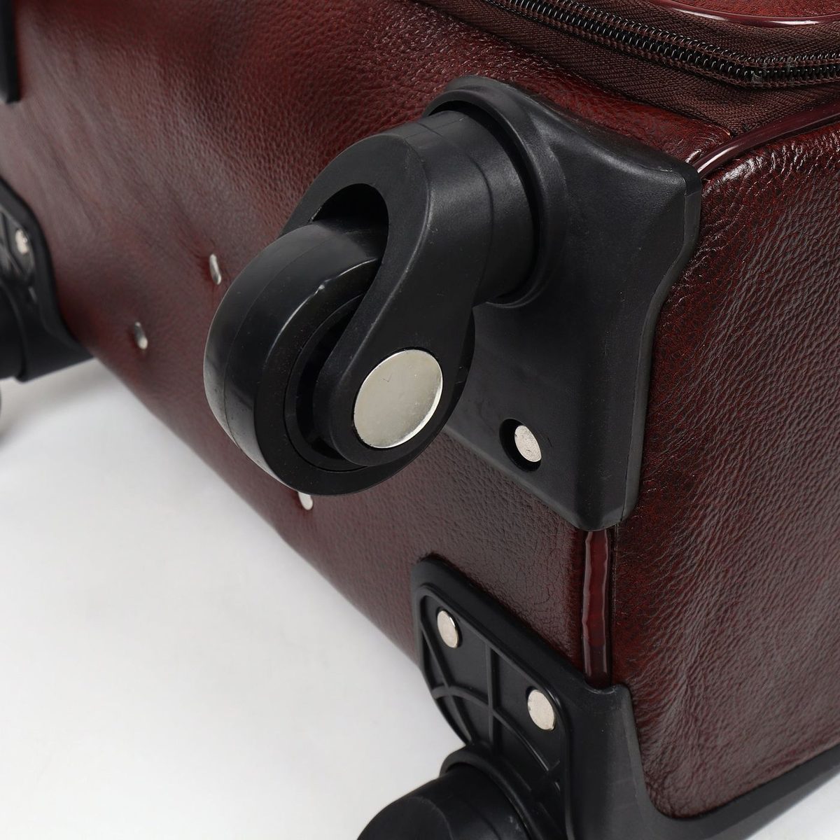 Horizon Leather Trolley Suitcase, Brown thumbnail 9