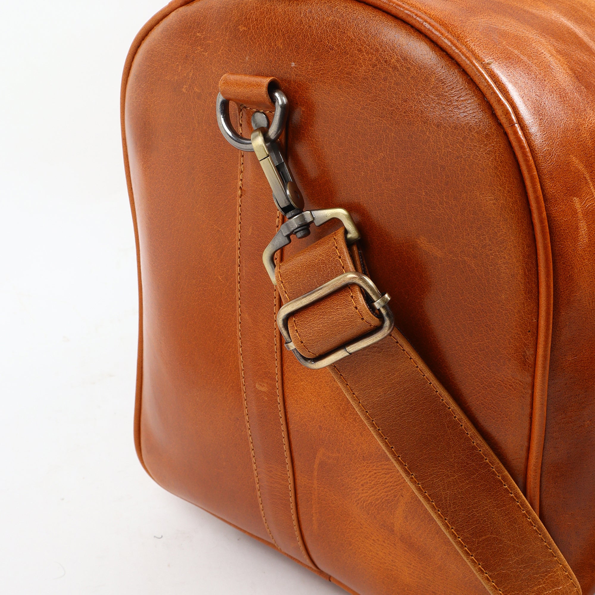 Hudson Leather Duffle Bag thumbnail 8