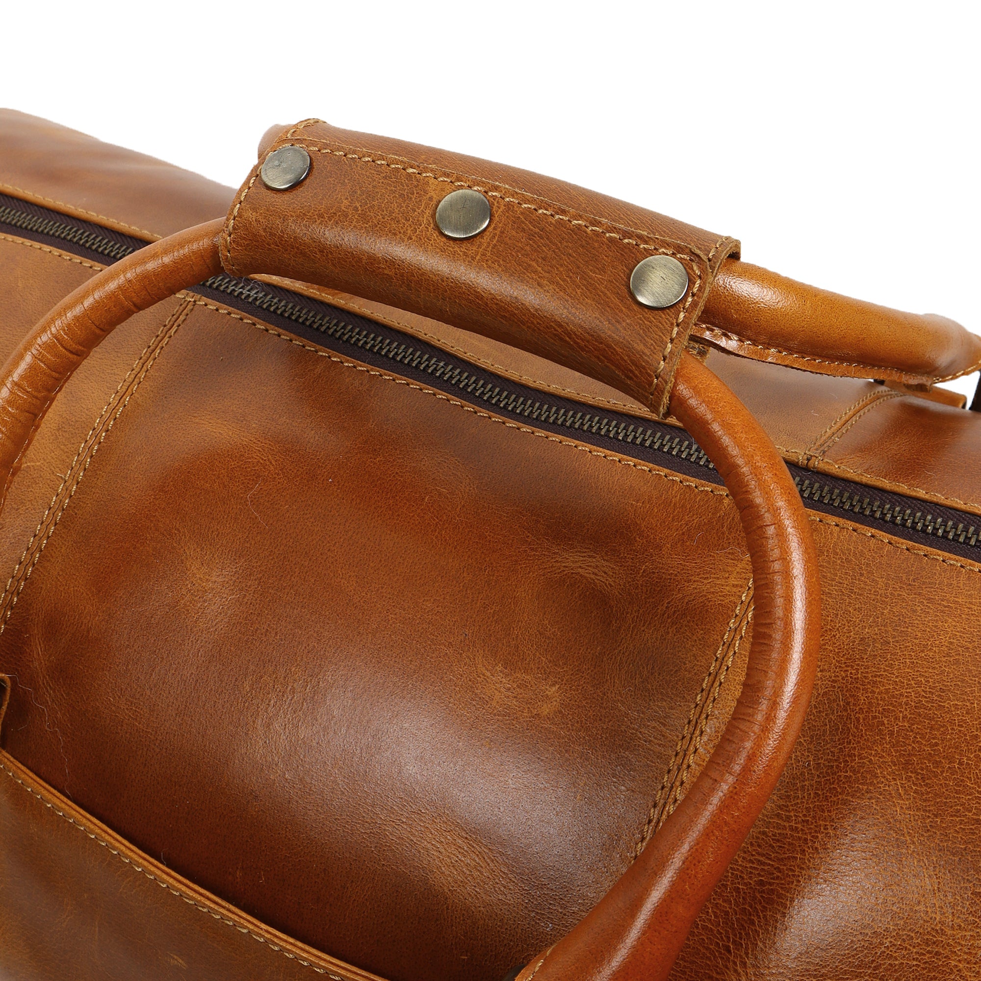 Hudson Leather Duffle Bag thumbnail 9