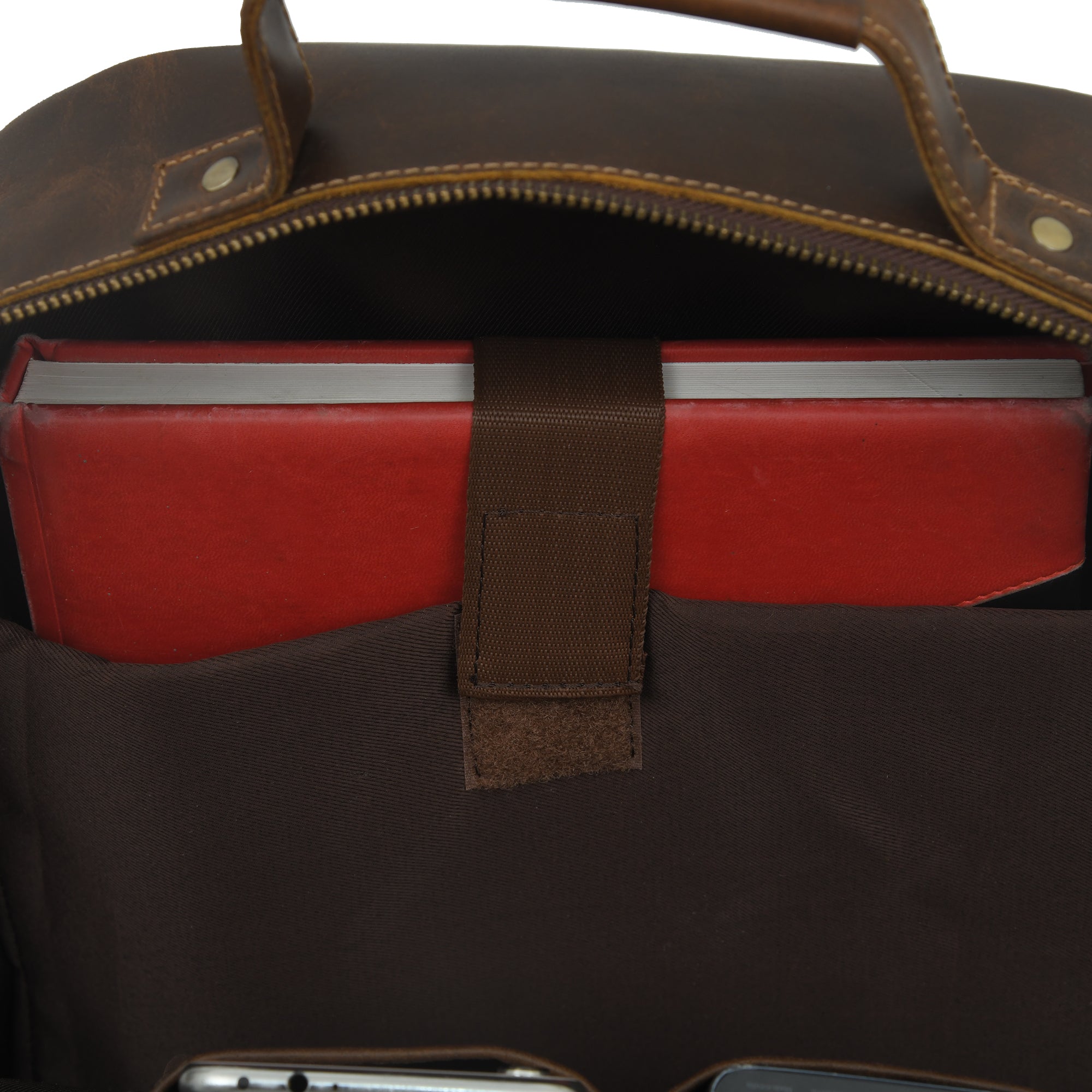 Indifash Cambridge Unisex Buffalo Leather Backpack thumbnail 13