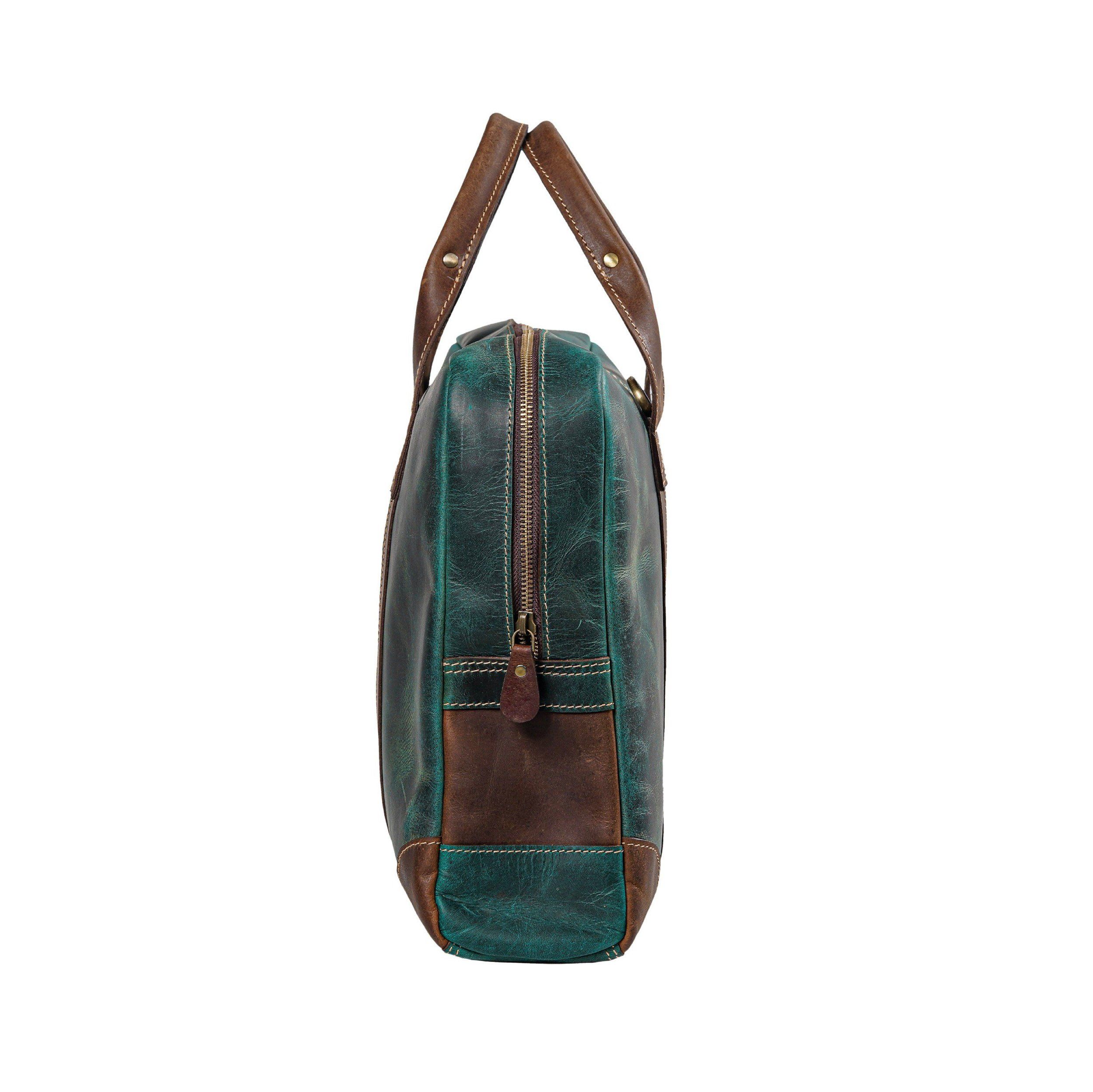 Indifash Jefferson Briefcase - Green thumbnail 11