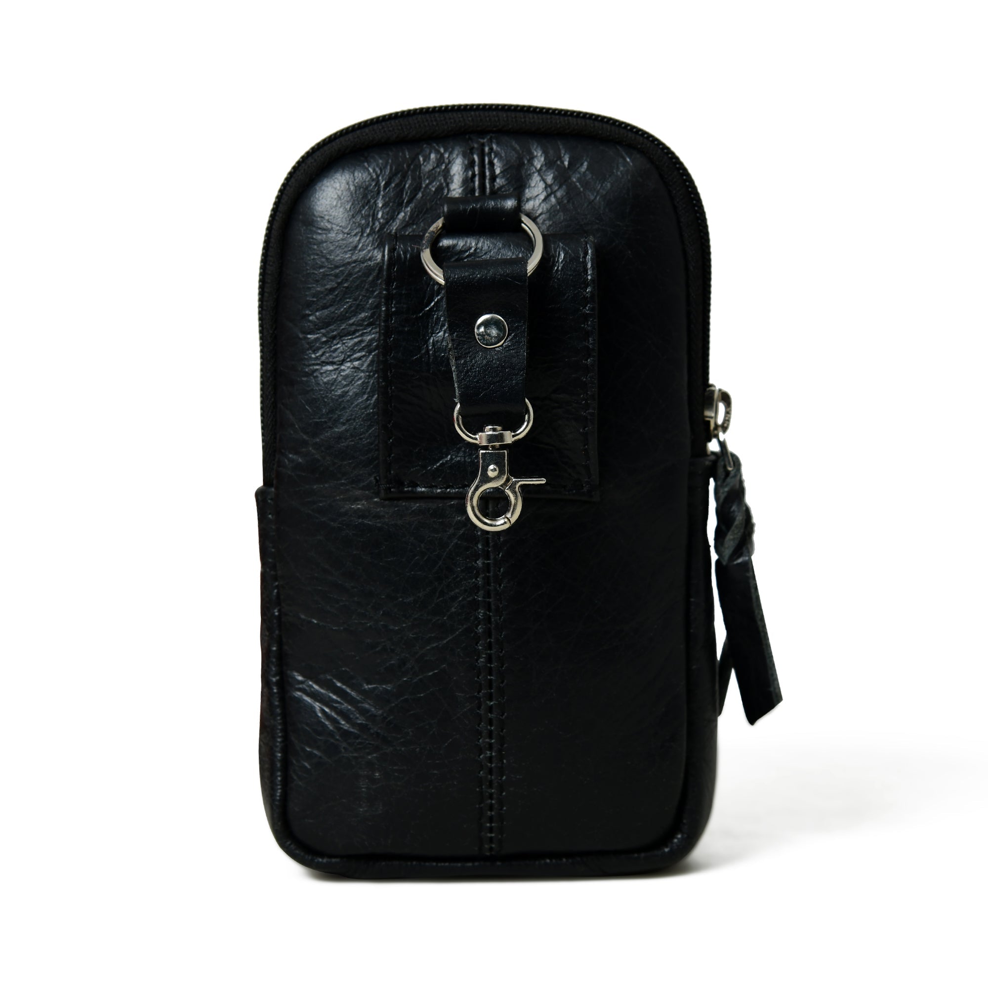 Jet-Set Organizer: Leather Phone Pouch thumbnail 5