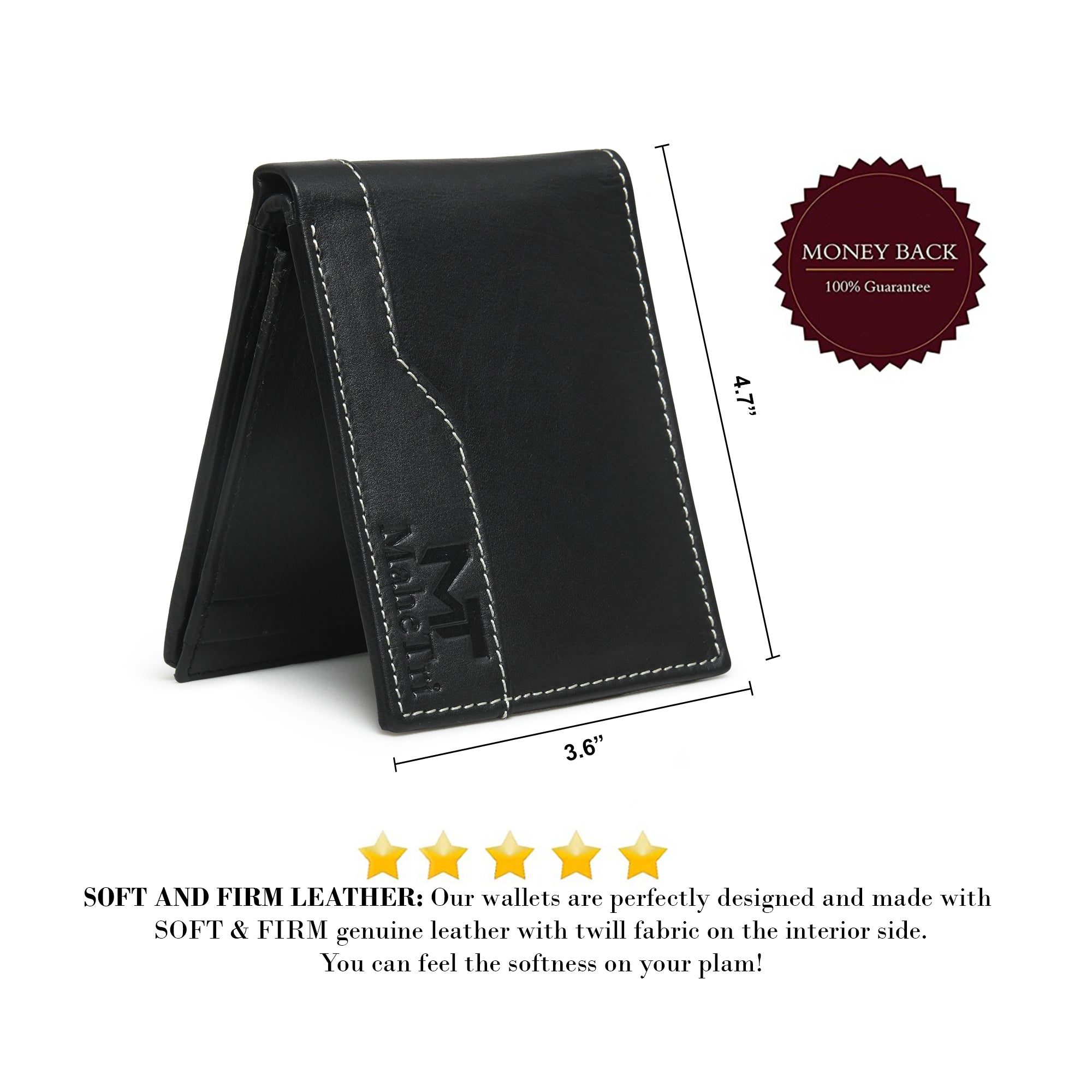 Judson Bi-Fold Wallet - Black thumbnail 2