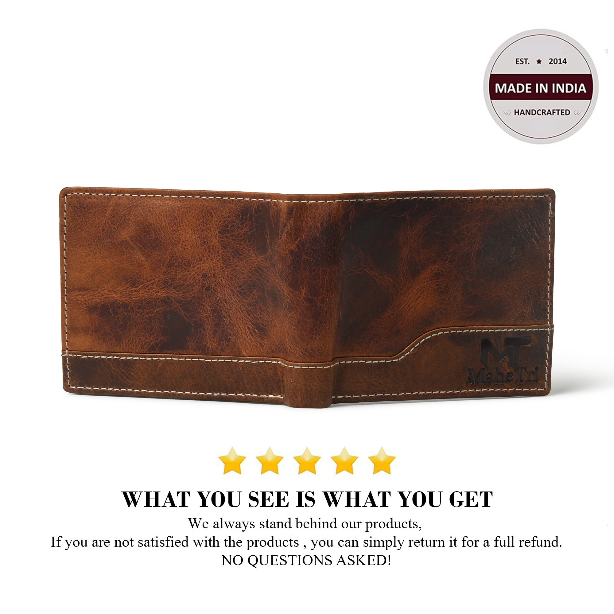 Judson Bi-Fold Wallet - Brown thumbnail 4