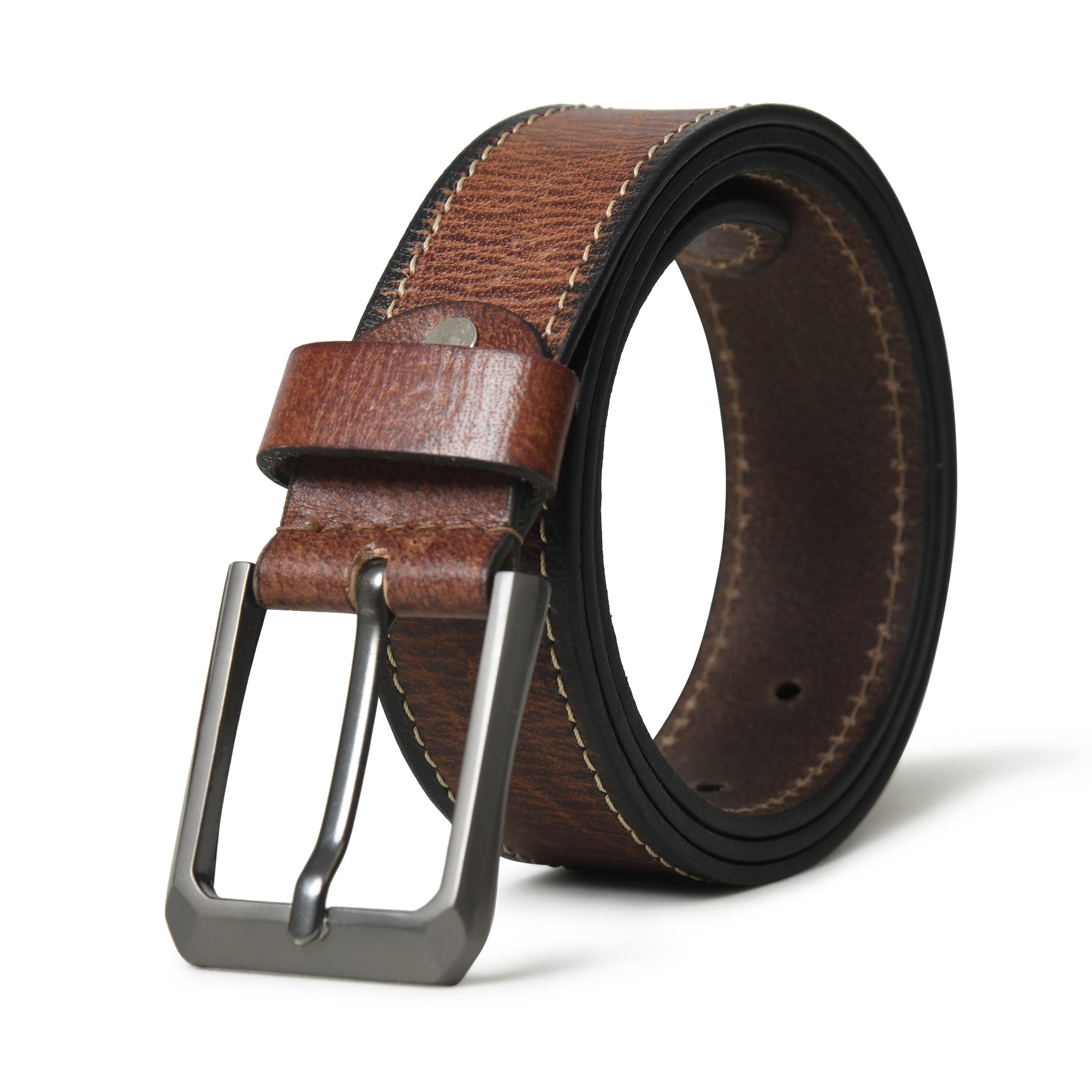 Kairo Brown Leather Belt thumbnail 13