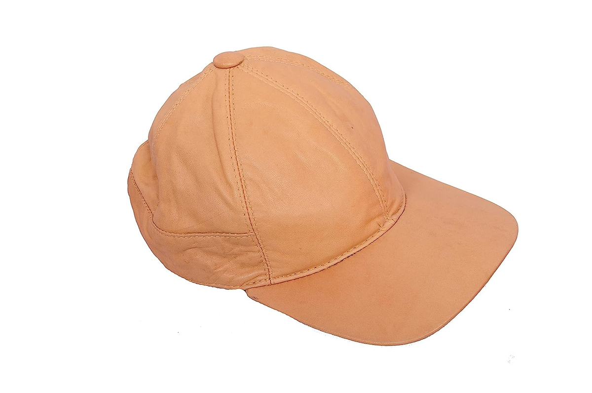 IndiFash Leather Cap Unisex Free Size thumbnail 2