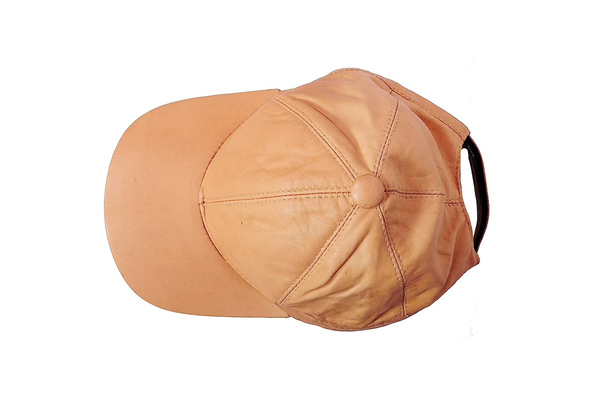 IndiFash Leather Cap Unisex Free Size thumbnail 3