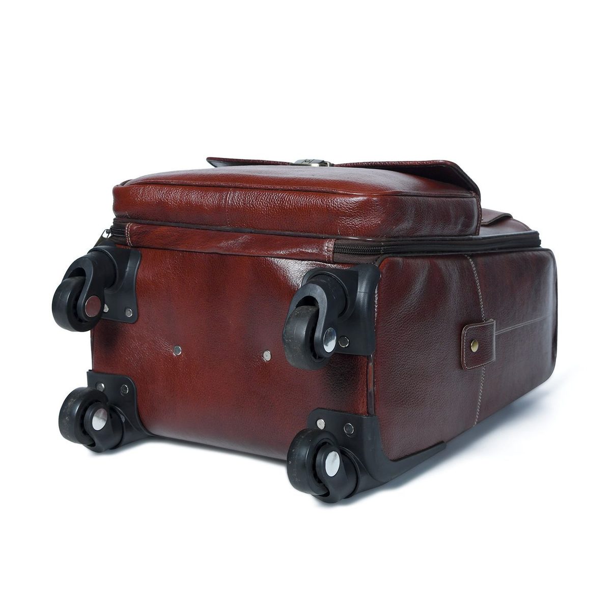Leather Cabin Trolley Bag Carry-On thumbnail 10