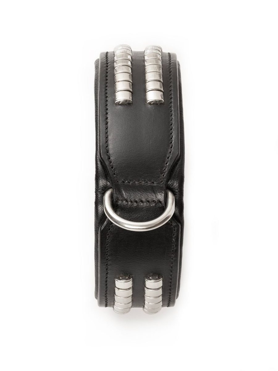 Leather Collar With Designer Studs thumbnail 3