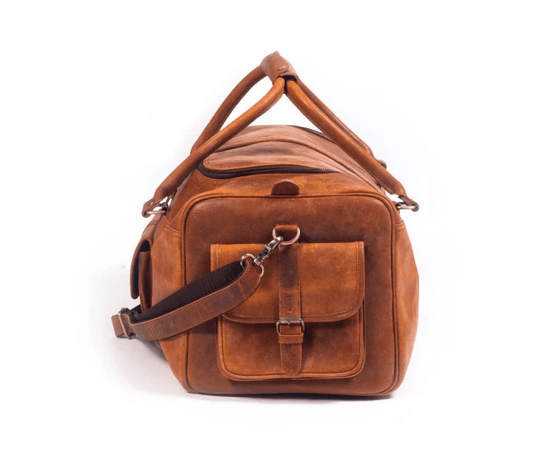 Handcrafted Heritage Leather Duffle Bag thumbnail 6