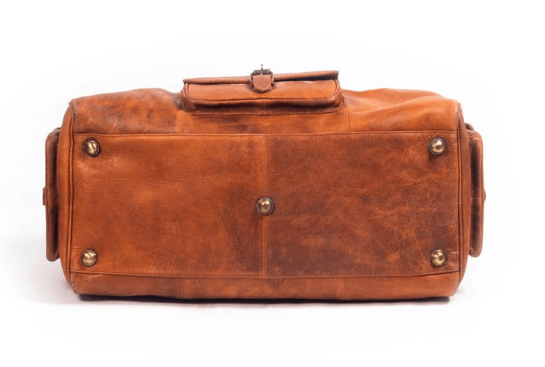 Handcrafted Heritage Leather Duffle Bag thumbnail 8