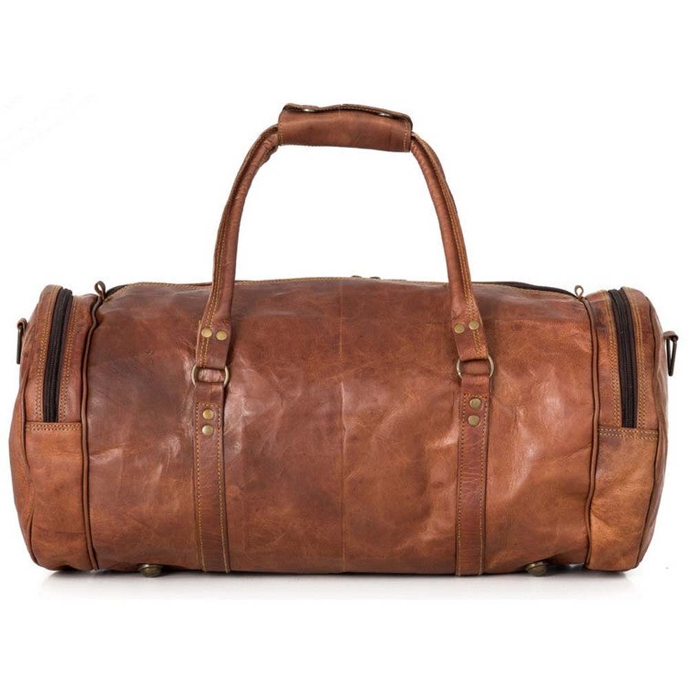 IndiFash leather duffle bag thumbnail 8