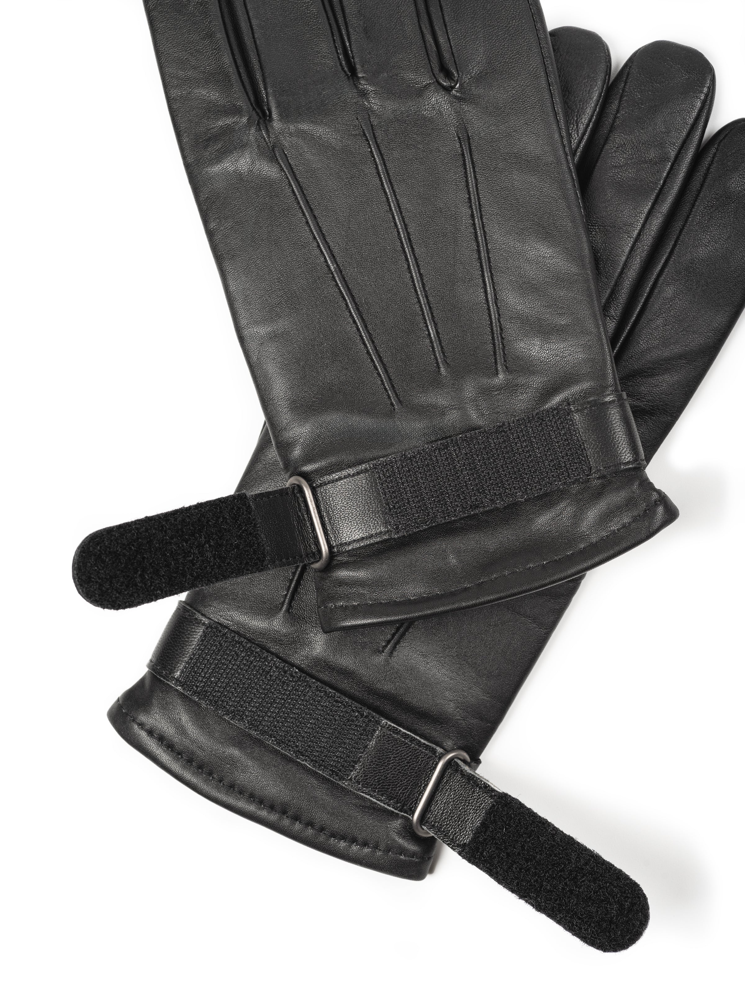 Leather Gloves-Velcro Fastening thumbnail 4