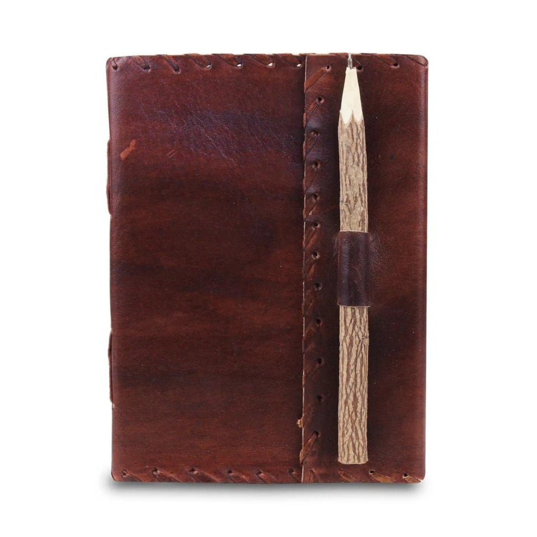 Leather Journal With Pen