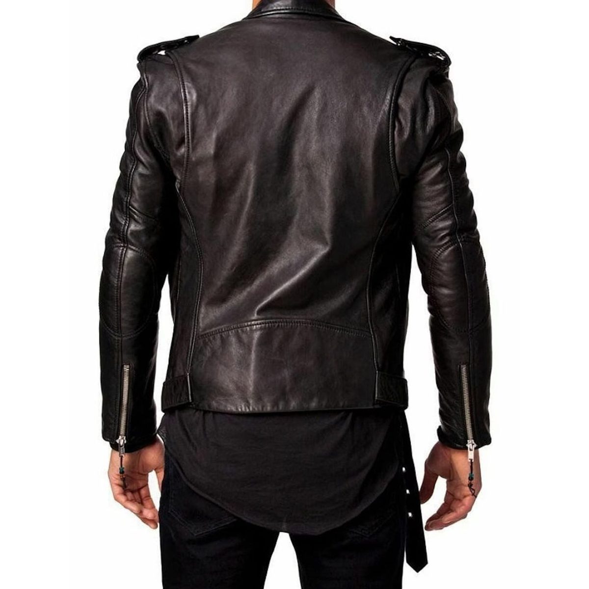 The Viper Leather Bikers Jacket thumbnail 2