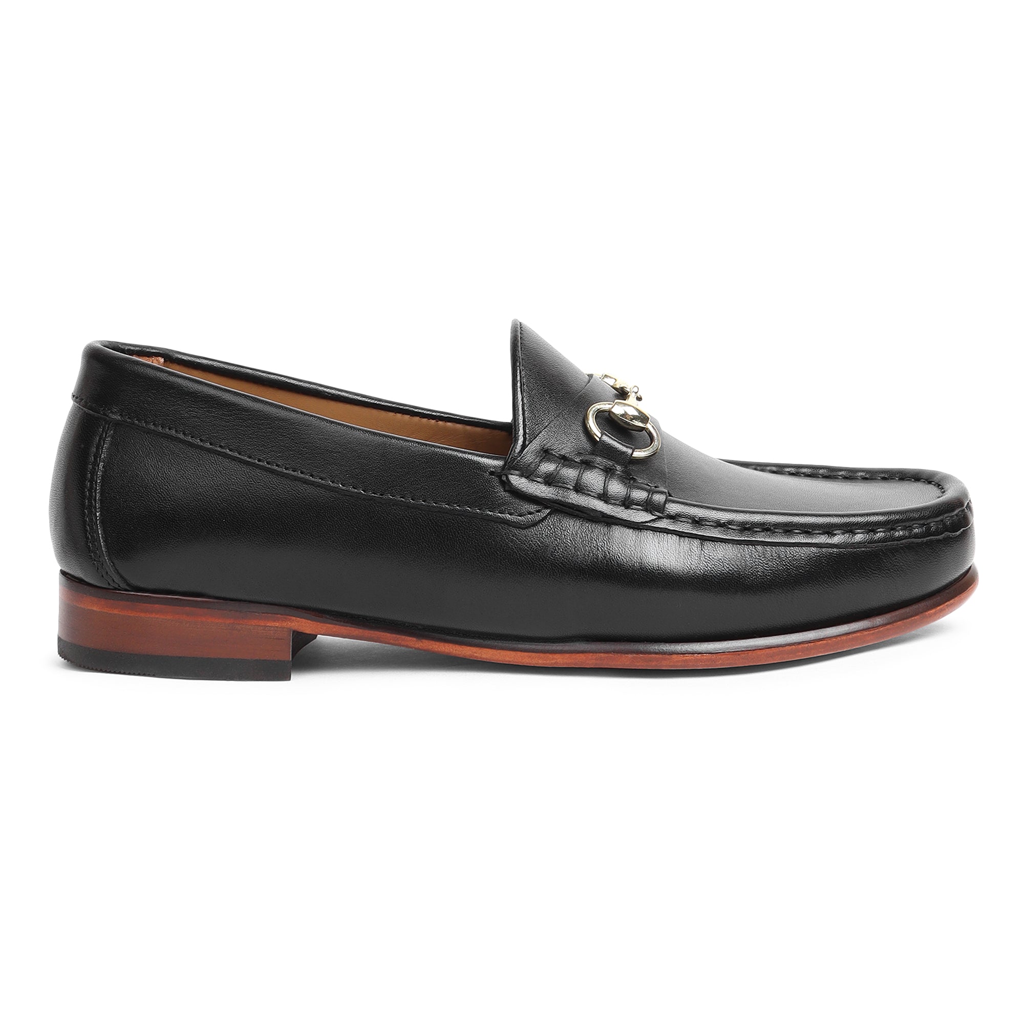 Leather Moccasins With Buckle thumbnail 5