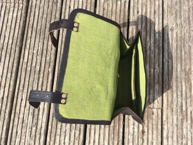 Leather Motorcycle Black Side bags thumbnail 5