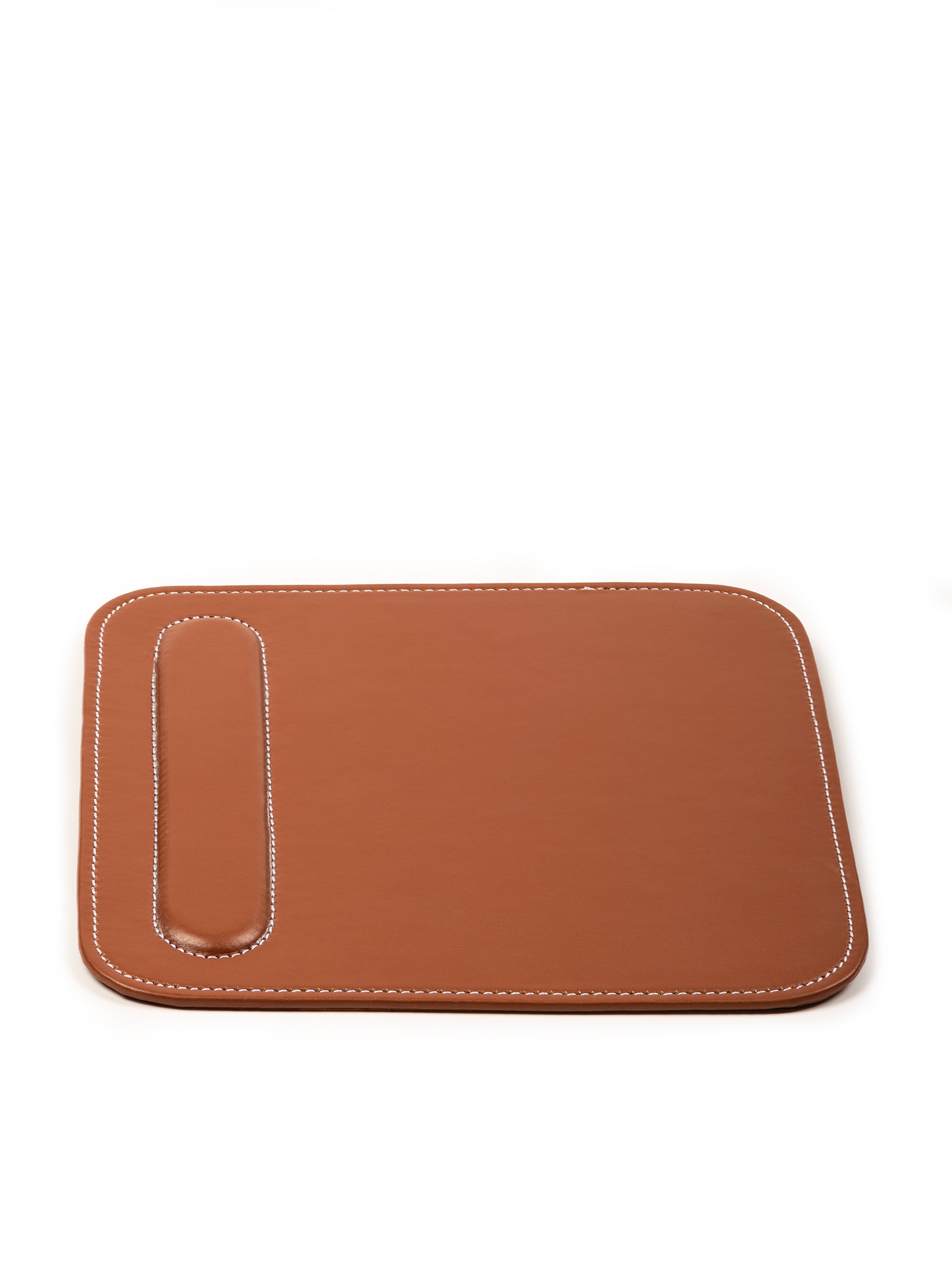 Leather Mouse Pad With Wrist Rest thumbnail 3