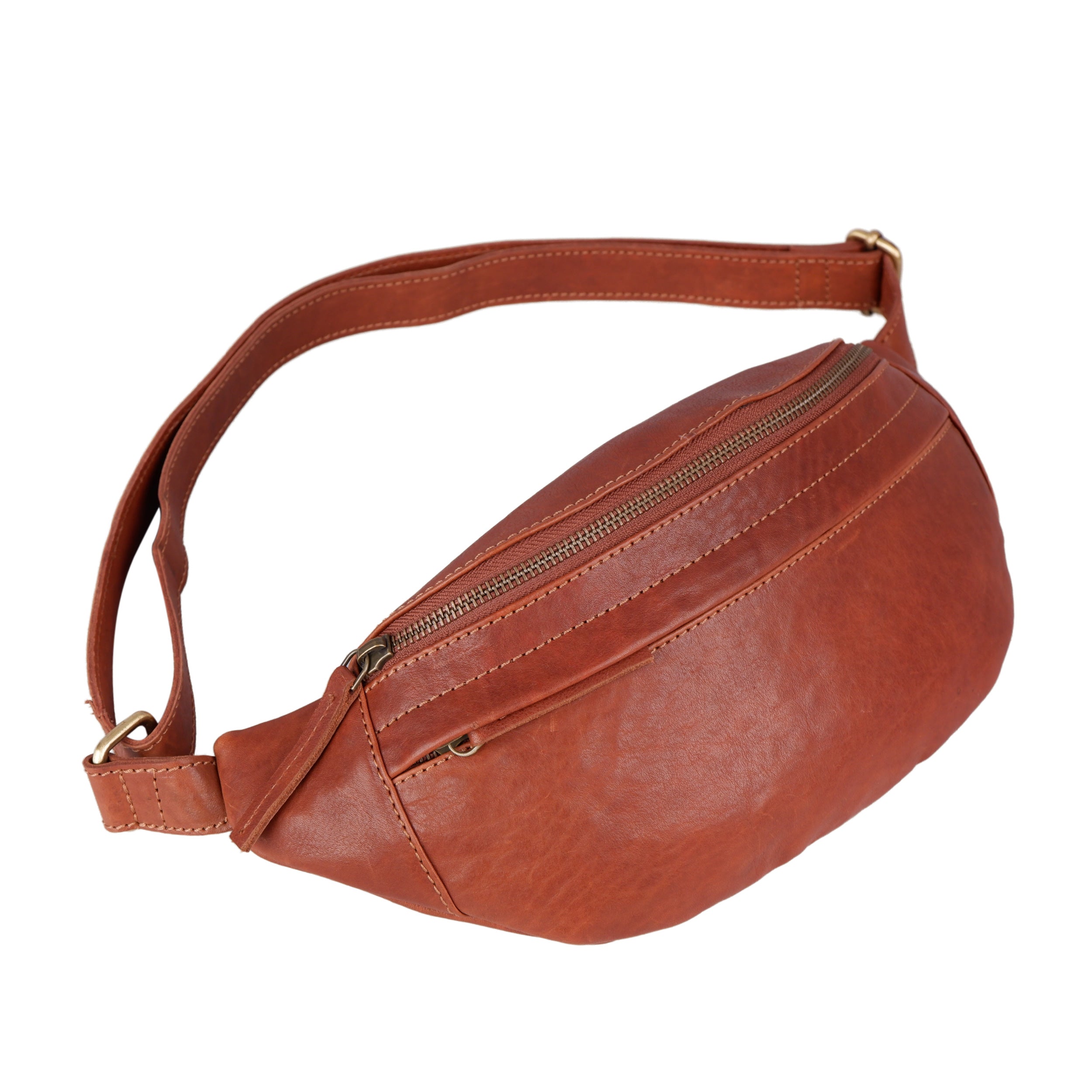 Leather Unisex Fanny Pack thumbnail 2