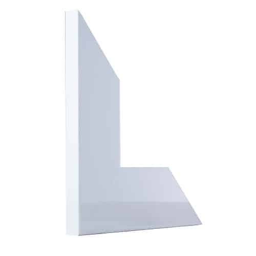 Liquid White Mirror Frame thumbnail 4