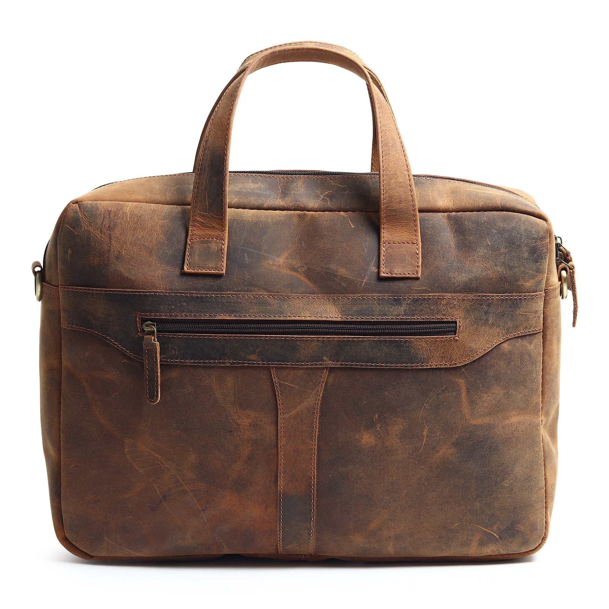 Manhattan Leather Office Briefcase thumbnail 9