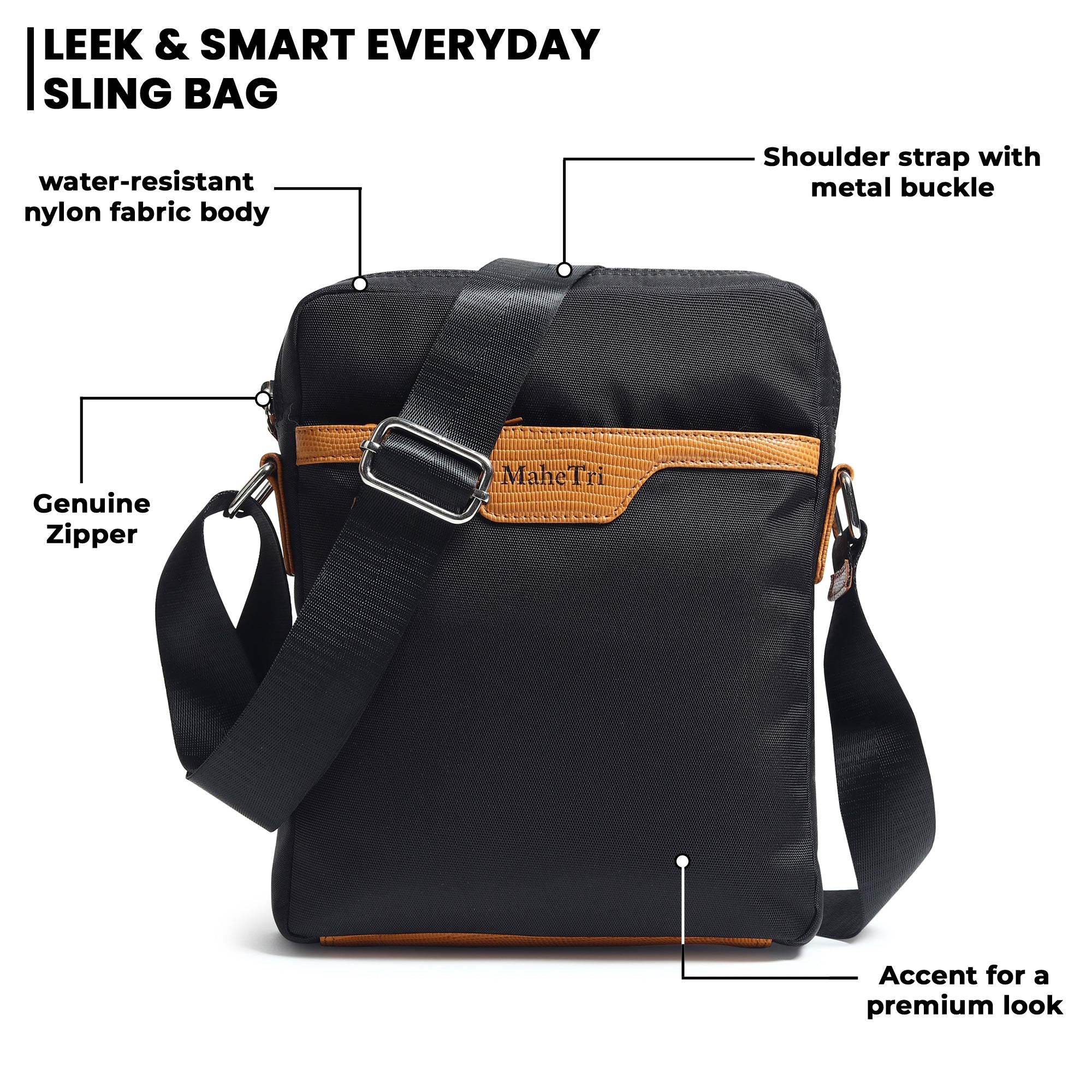 Mark Canvas Side Messenger Bag thumbnail 16
