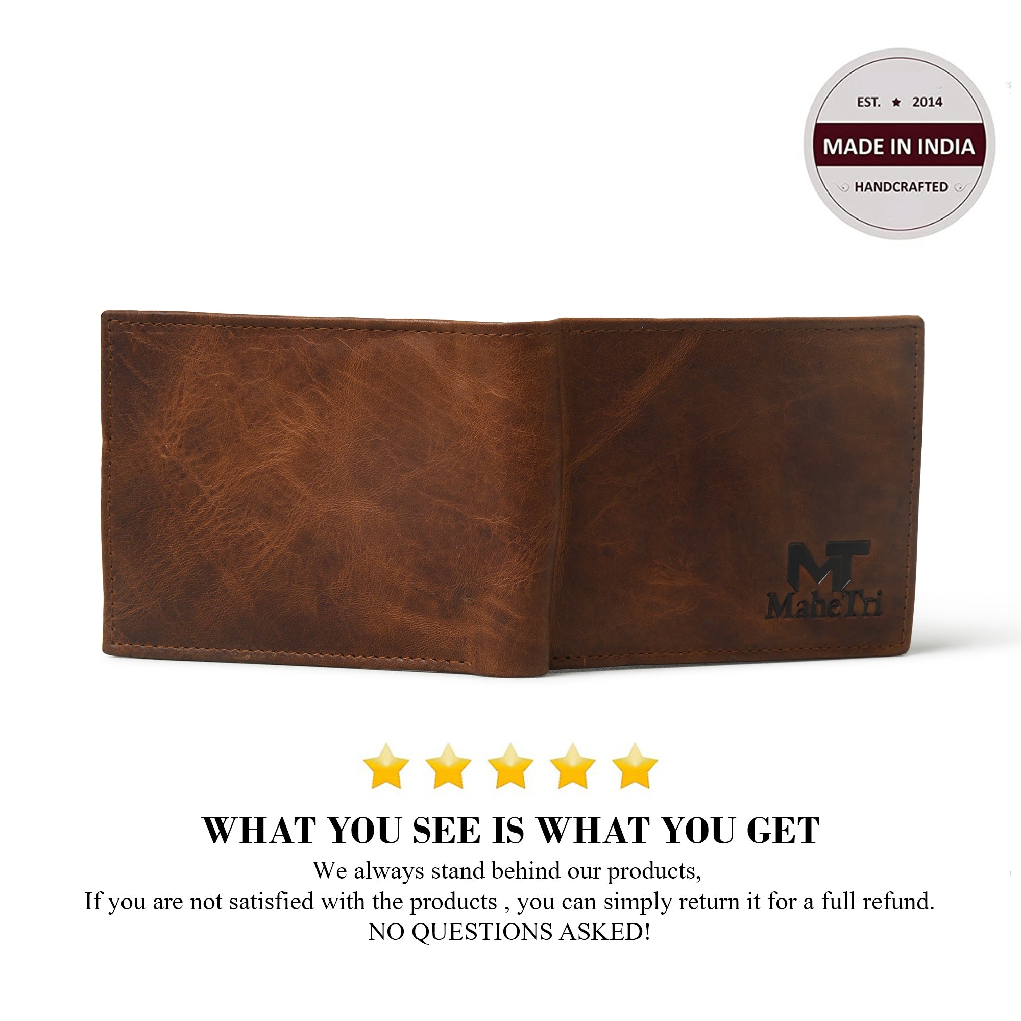 Maxton Bi-Fold Leather Wallet thumbnail 3