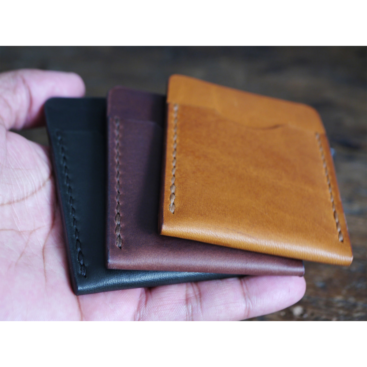 Mens Slim Wallet Leather VERTIC thumbnail 2