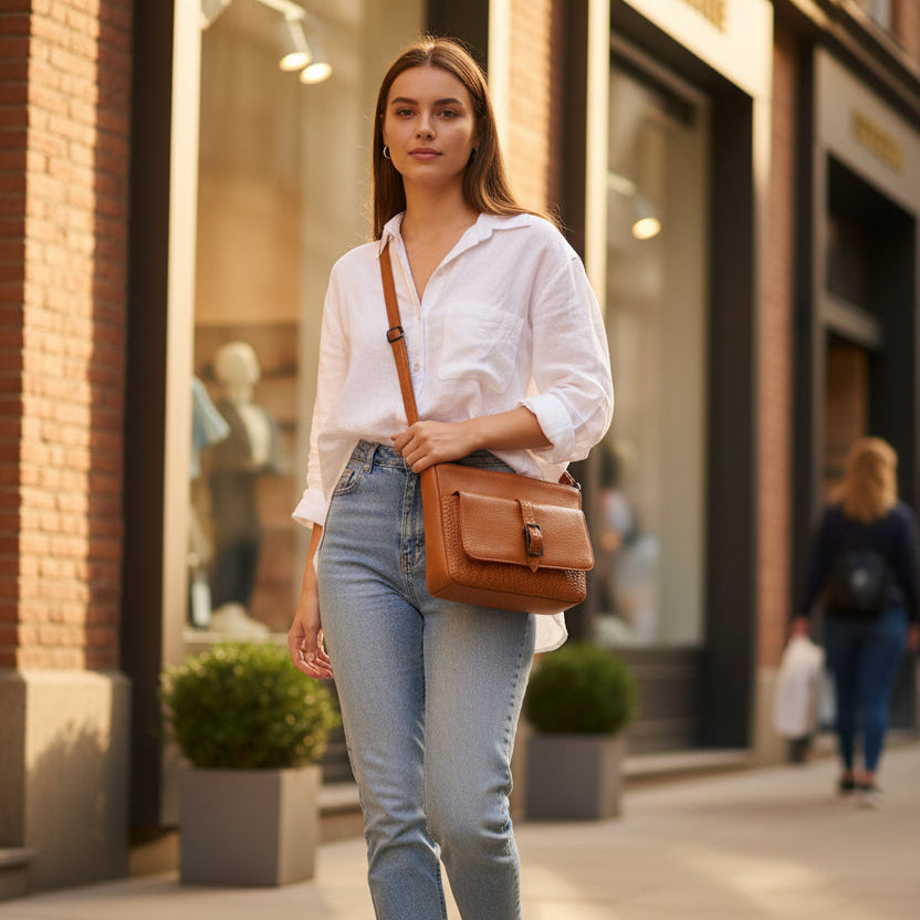 Metro Leather Crossbody Bag thumbnail 64