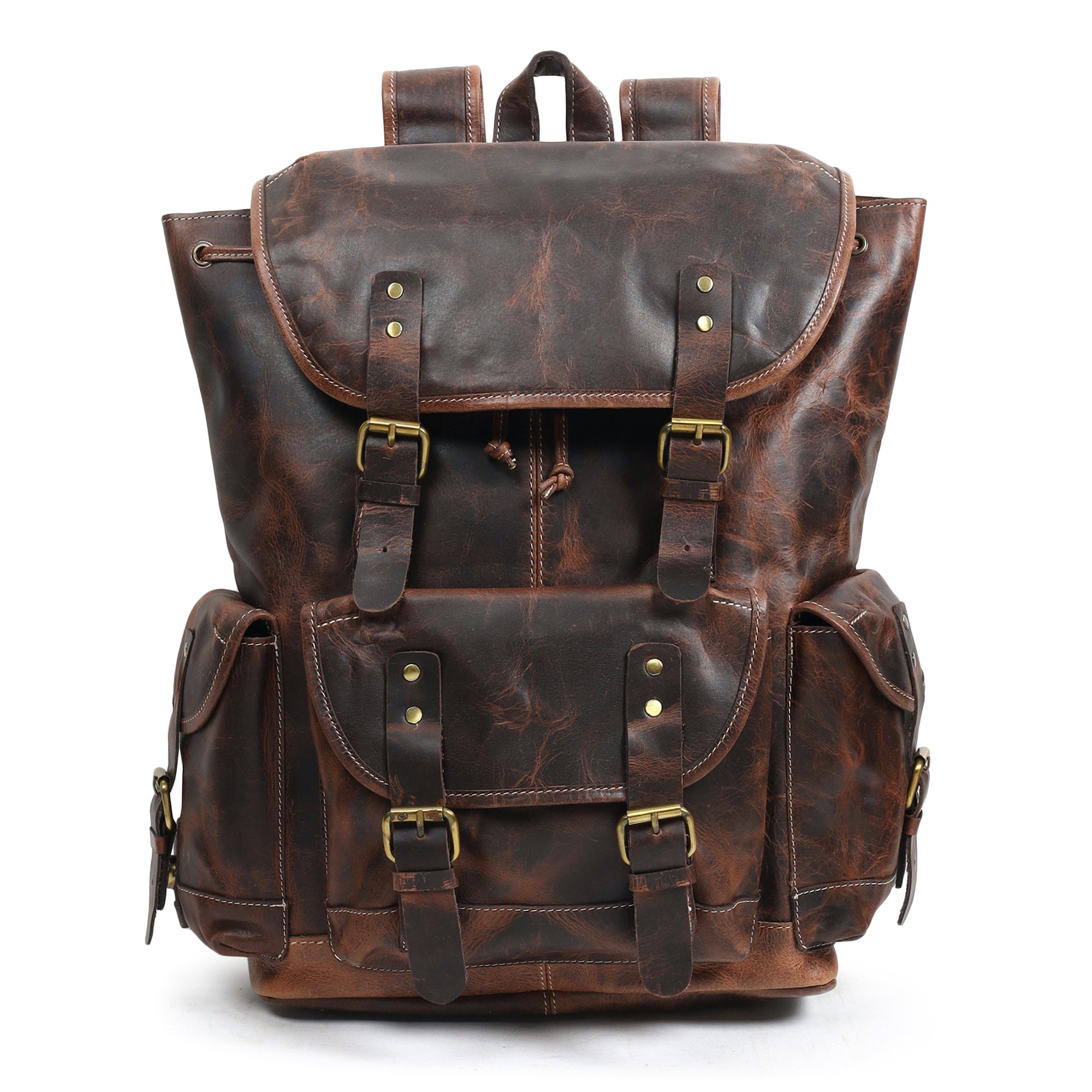 Metro Leather Office Backpack
