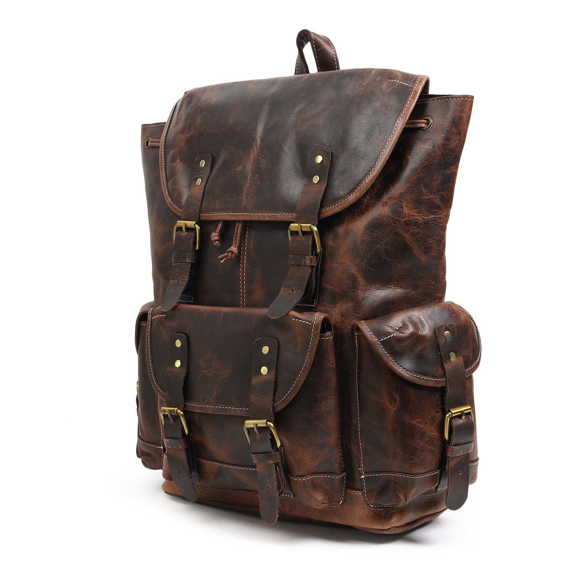 Metro Leather Office Backpack thumbnail 2