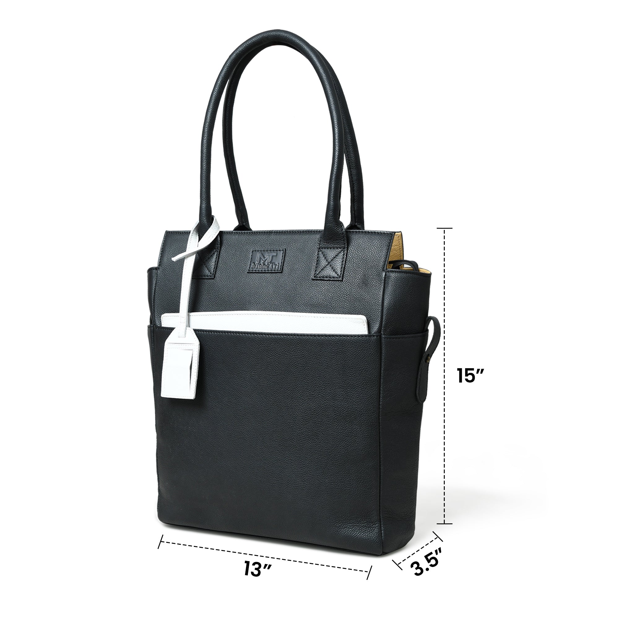 Midnight Elegance Noir Shopper Tote thumbnail 10