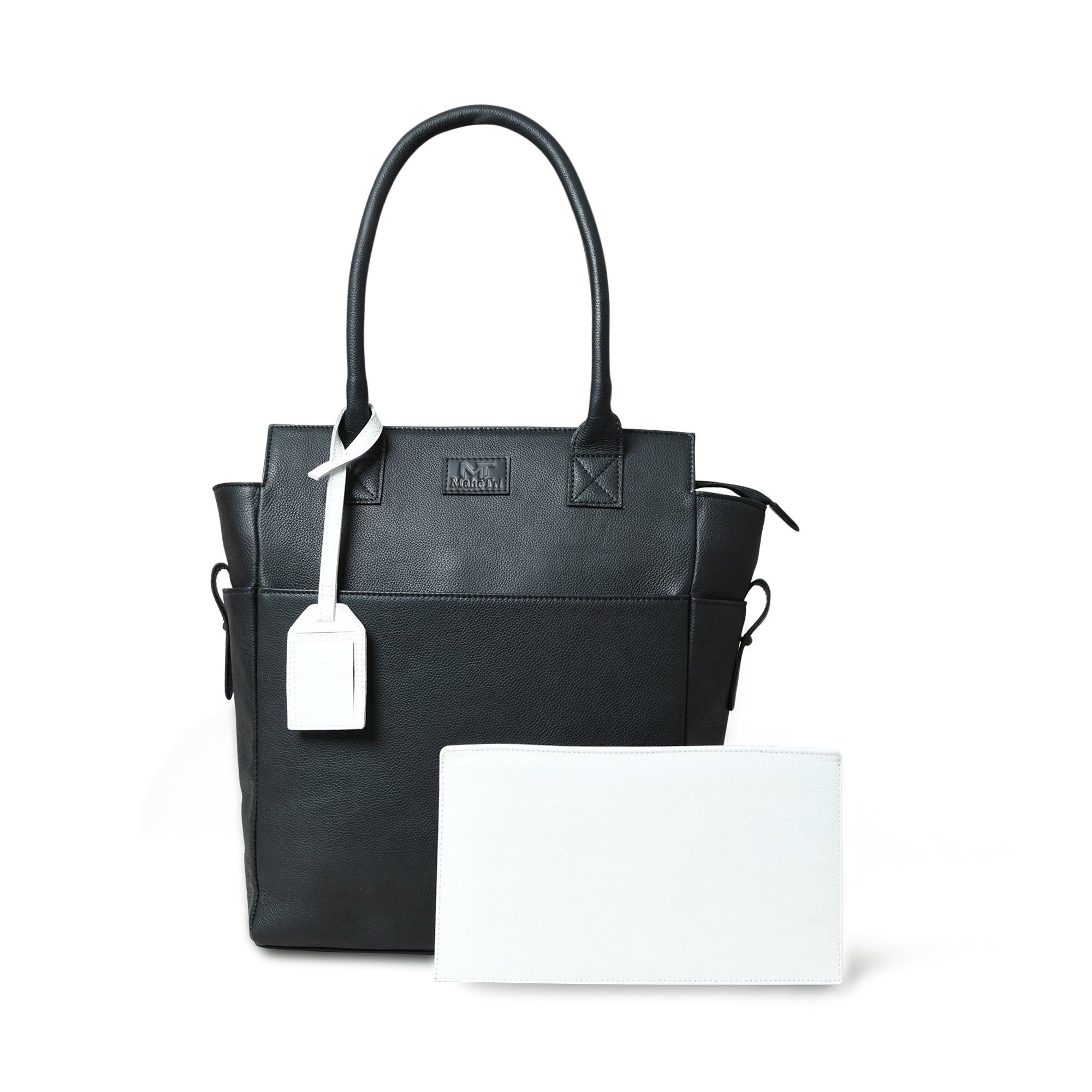 Midnight Elegance Noir Shopper Tote thumbnail 5