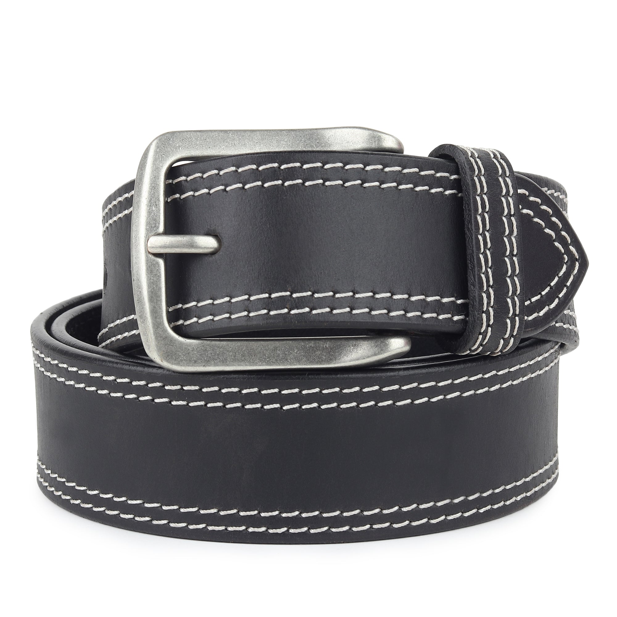 Midnight Ranger Black Leather Belt thumbnail 14