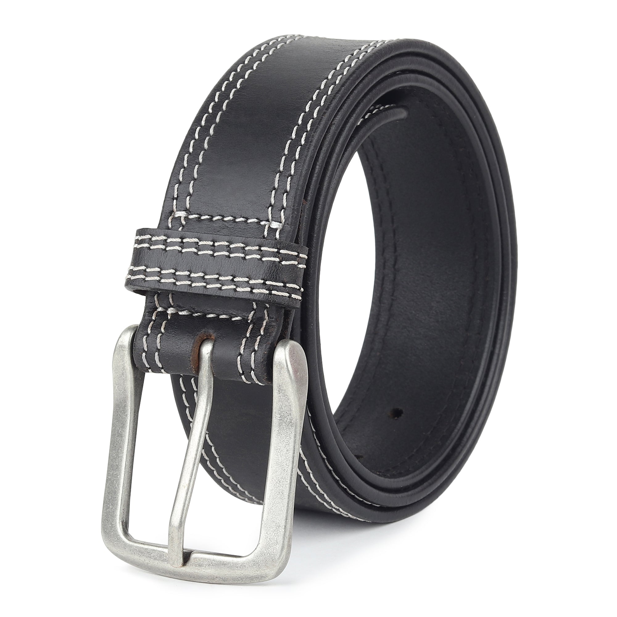 Midnight Ranger Black Leather Belt thumbnail 32