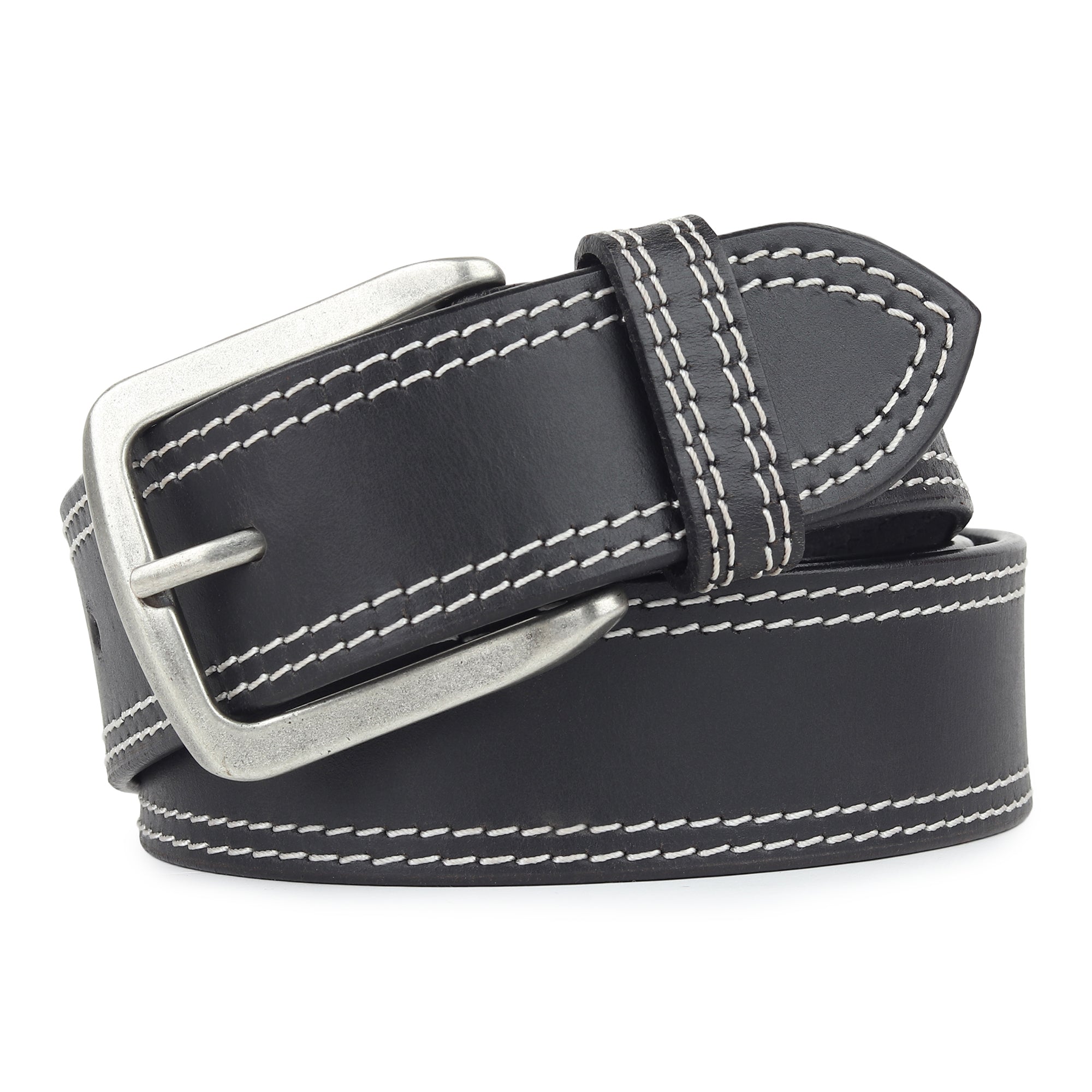 Midnight Ranger Black Leather Belt thumbnail 68