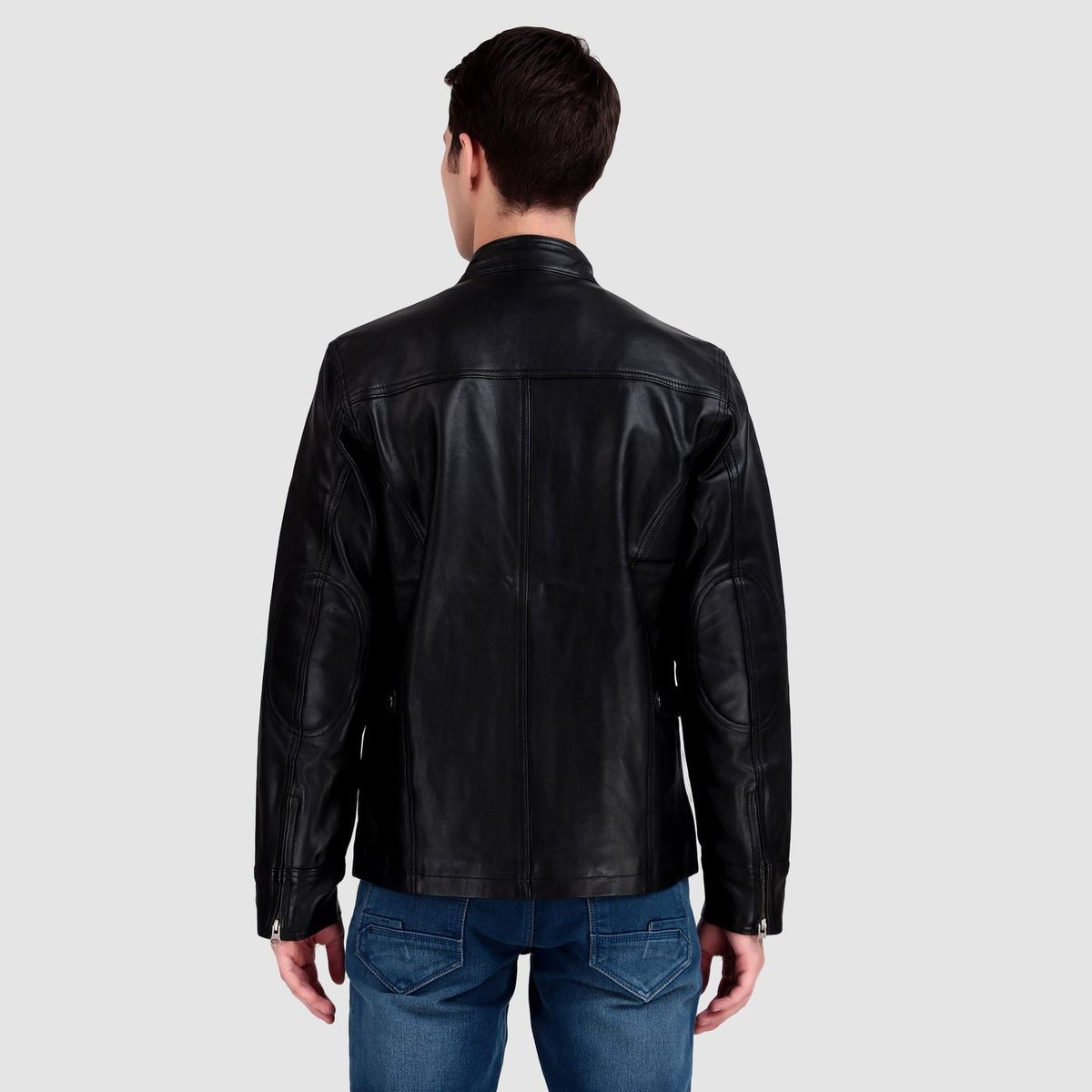 Midnight Rider Black Leather Jacket thumbnail 5